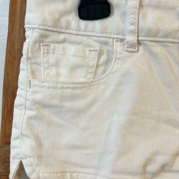 American Eagle Outfitters White Jean Shorts - Picture 2 of 8